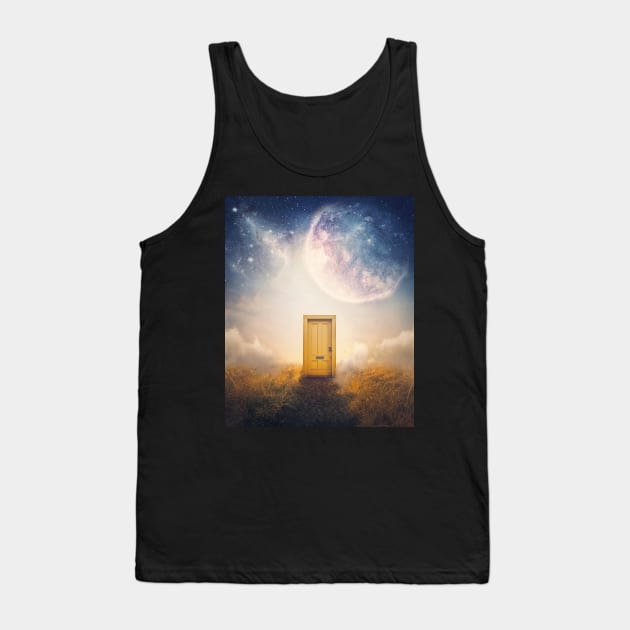 The door to other galaxy Tank Top by psychoshadow
